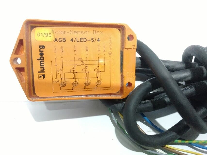 New LUMBERG ASB 4 LED 5 4 Aktor Sensor Box Oasismachinery