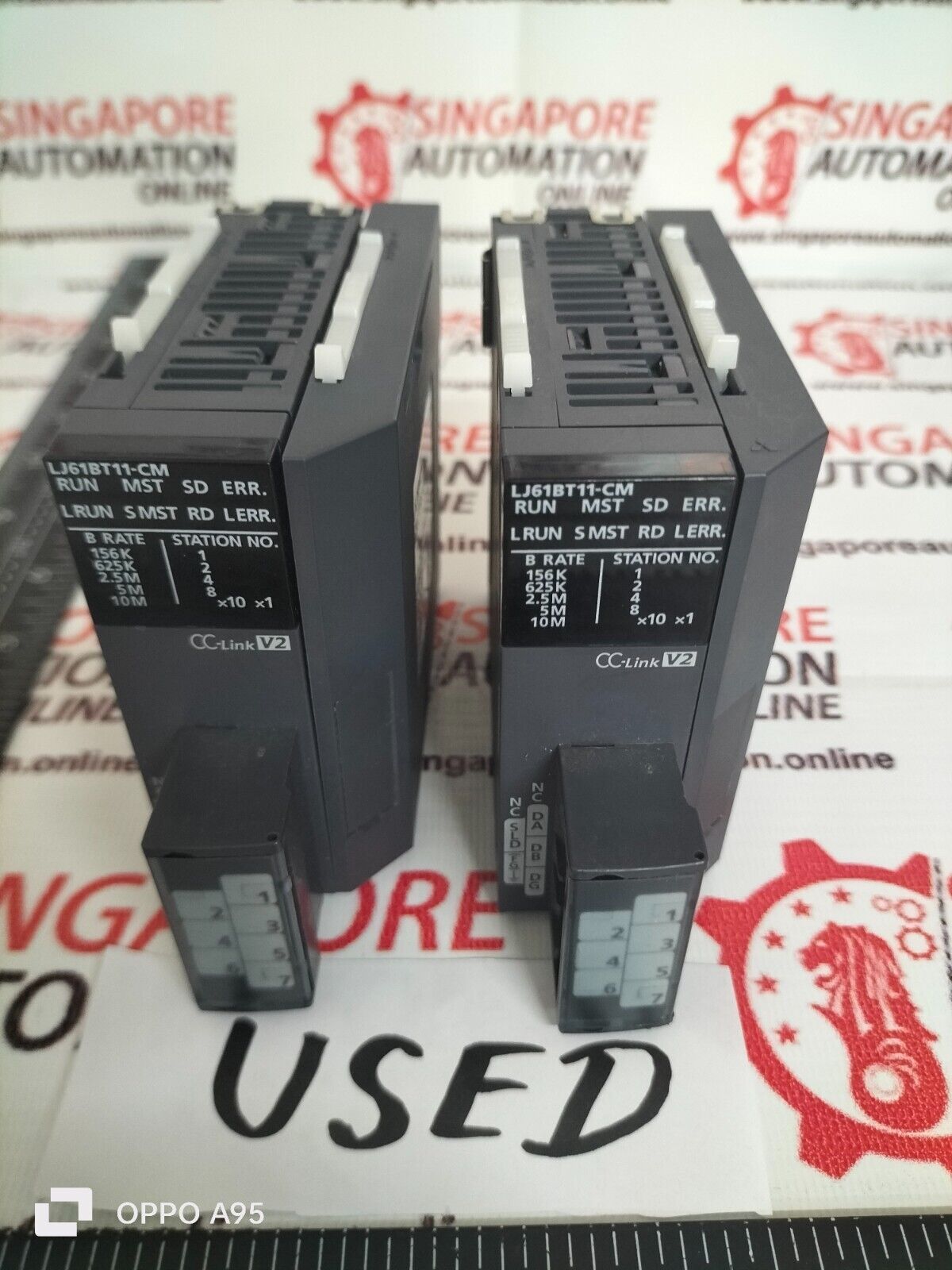 Mitsubishi LJ61BT11 CM CC Link V2 PLC Module Oasismachinery