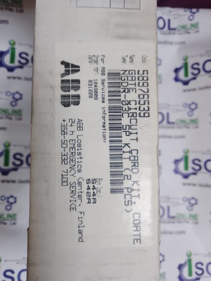 ABB 58976539 Gate Circuit Card NGDR-03C SP Kit 2PCS code 61353364E New