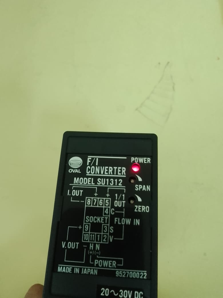 New Oval Corporation SU1312-651000 F/I Converter SU1312 - Image 2