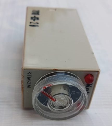 Koino KTM-3M Analog Timing Relay AC220V 1.5A KTM3M 0-30 Sec Kun Hung New
