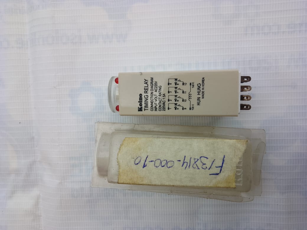Koino KTM-3M Analog Timing Relay AC220V 1.5A KTM3M 0-30 Sec Kun Hung New - Image 7