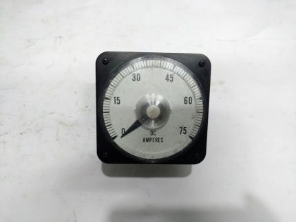 Yokogawa 103121CAPB7/P 0-75 DC Amperes Panel Meter M&1 Marine Store Spare