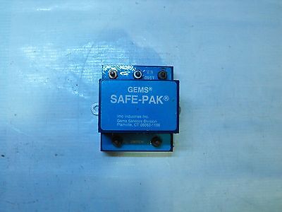 GEMS Safe-Pak ST-22445 120VAC 60HZ 5 AMPS INTRINSICALLY Safe Switch Circuit