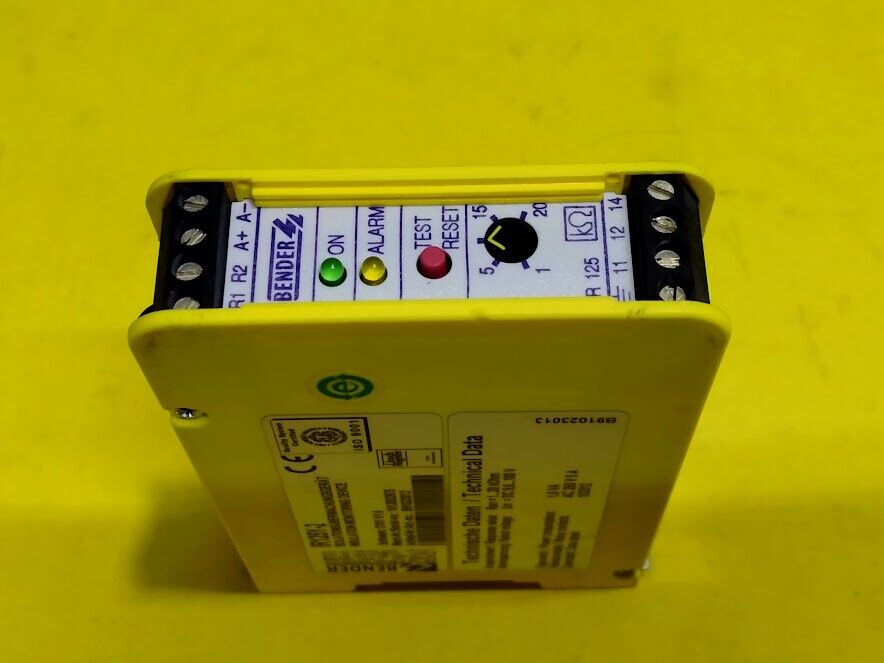 Bender IR125Y-2 Software D181 V1.6 Insulation Monitoring Device Art No B91023013 - Image 7