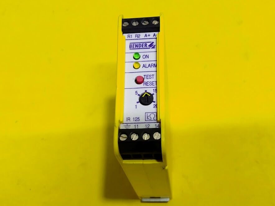 Bender IR125Y-2 Software D181 V1.6 Insulation Monitoring Device Art No B91023013 - Image 4