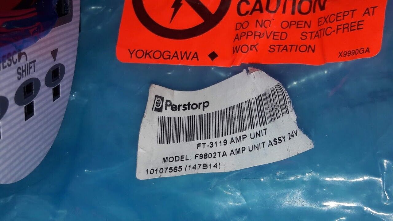 Yokogawa Electric Corporation FT-3119 AMP Unit F9802TA F9802EB-05 - Image 4