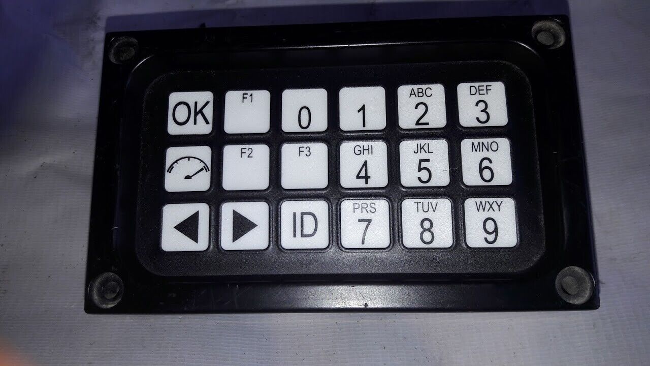 caterpillar 297-1400.01 Firmware 4.00 control keypad