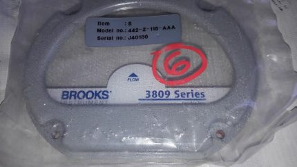 Brooks Instrument 442-Z-116-AAA Series 3809 front cover New