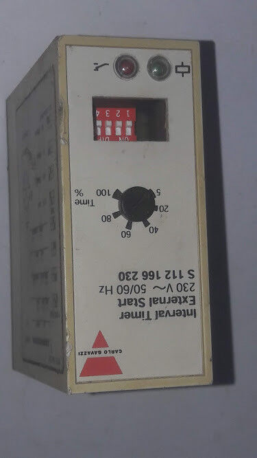 Carlo Gavazzi S-112166230 Interval Timer External Start Relay S112166230 Marine