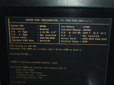 CS379 Rev. F SECO M379 80486 embedded board PCTerminal6448A SMI Group bottling