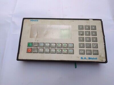 S.A. sistel sabadell 90s23 CNC V4.1 keypad panel Only - Image 5
