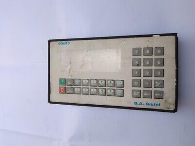S.A. sistel sabadell 90s23 CNC V4.1 keypad panel Only - Image 3