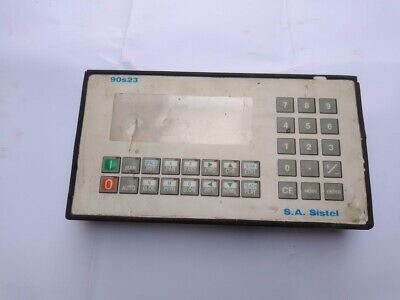 S.A. sistel sabadell 90s23 CNC V4.1 keypad panel Only