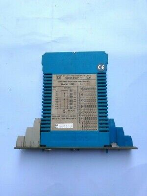 Elcon Instruments 1680-4S-P-FF Shunt-Diode Safety Barriers Series 1600 With Base