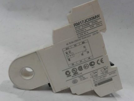 Telemecanique RM17JC00MW Current Control Relay RM17-J Range 2-20 A