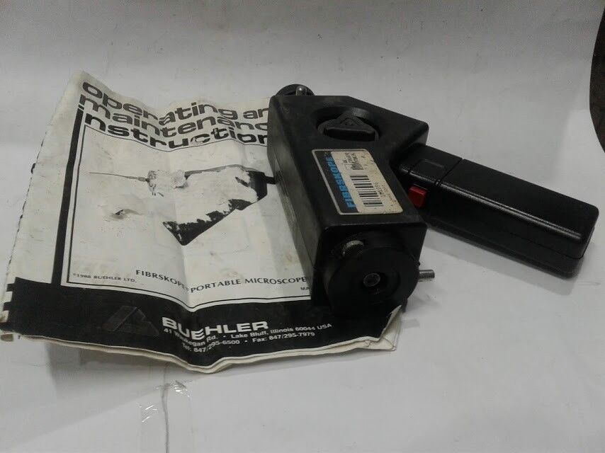 BUEHLER 0801-9505 FIBRSKOPE PORTABLE MICROSCOPE buehler - Image 3