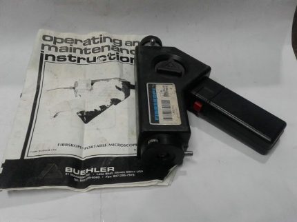 BUEHLER 0801-9505 FIBRSKOPE PORTABLE MICROSCOPE buehler