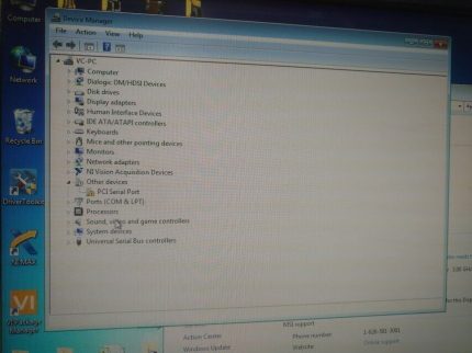 SUNIX H9MSER40XX Ver. 2.0 Serial Port PCI Card controller board