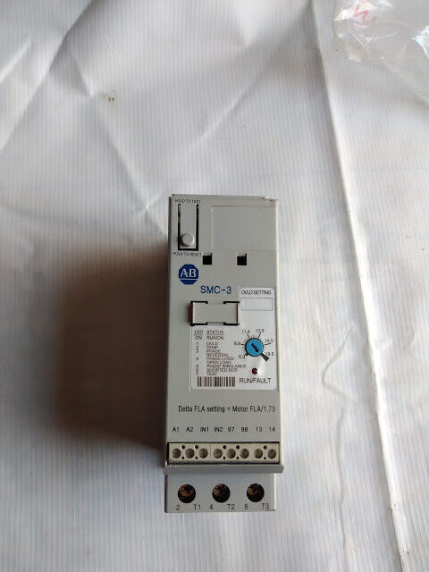 Allen-Bradley 150-C19NBR Ser B FRN 2.09 200-480V SMC-3 Soft Starter 150C19NBR - Image 2