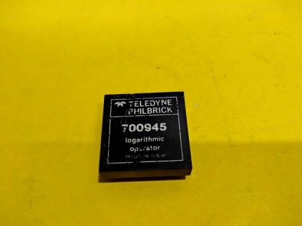 Teledyne Philbrick 700945 Iogarthmic Operator New