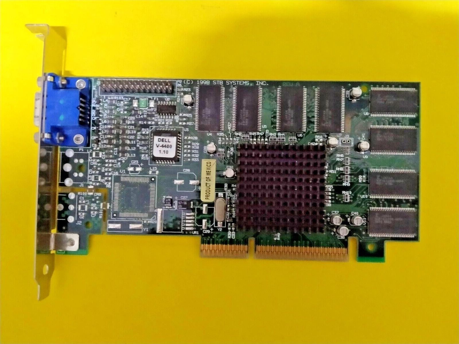STB Systems, Inc. 210-0348-00X 1X0-0746-508, AGP Video Card,