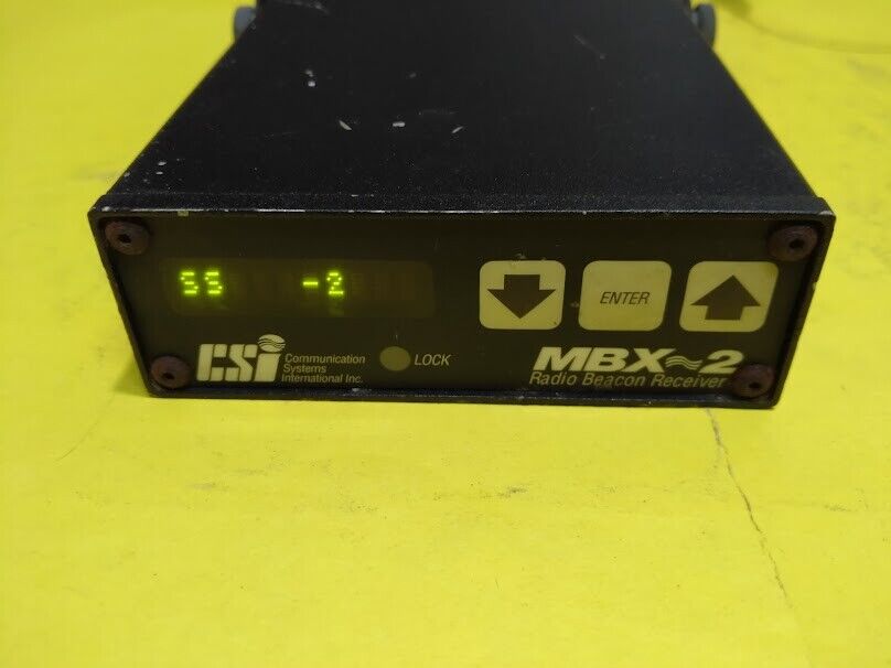 CSi MBX-2 Radio Beacon Receiver MBX-2/02-00-08 Communicaion System Industrial In - Image 4