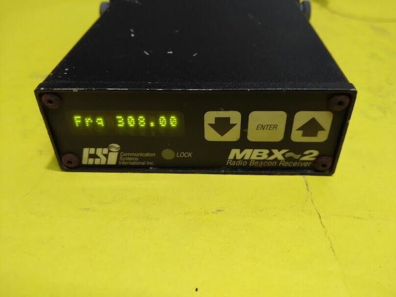 CSi MBX-2 Radio Beacon Receiver MBX-2/02-00-08 Communicaion System Industrial In - Image 3