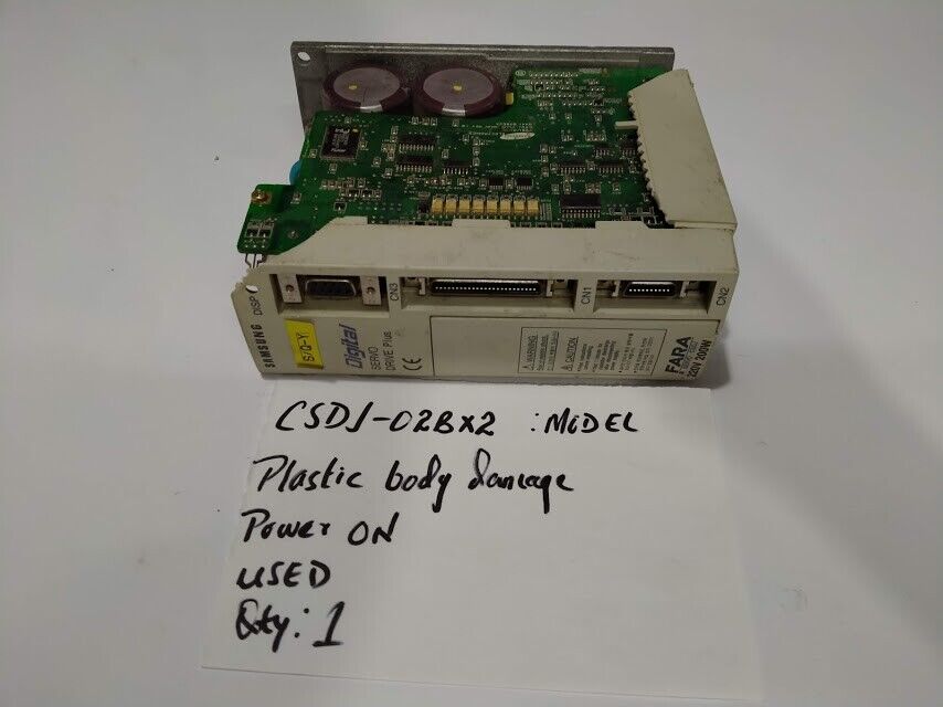 Samsung CSDJ-02BX2 220V 200W Digital Servo Drive CSDJ02BX2 - Image 6