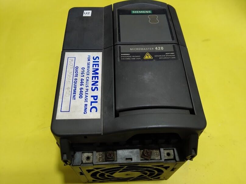 Siemens 6SE6420-2AD22-2BA0 Micromaster 420 issue B10/1.05 item no. 1790L063A - Image 6
