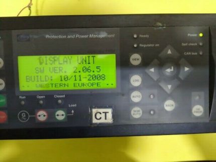 Deif PPM DG 500005124.10 Option M13.6-M14.8 SW Ver. 2.06.5 Protection and power