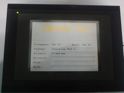 Beijer Cimrex 69T Firmware V4.10 Boot V4.15 Type 04416B HMi Touch Screen