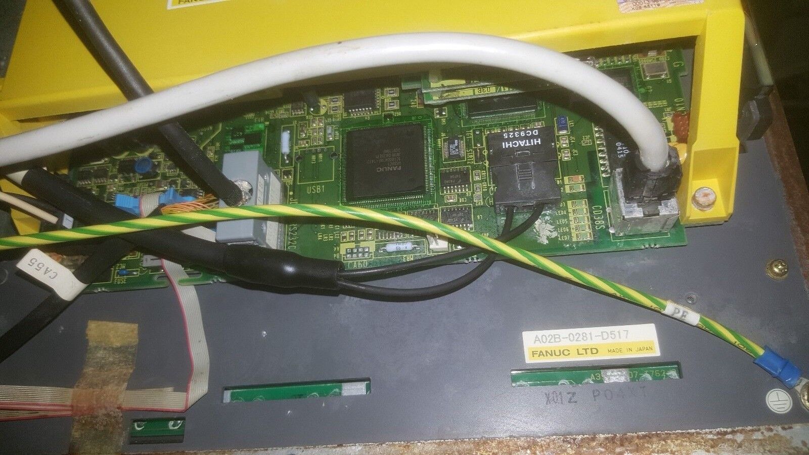 Fanuc CNC Panel A02B-0281-D517 HMI 180is-IB A13B-0195-C013 Win CE A87L-0001-0173 - Image 3