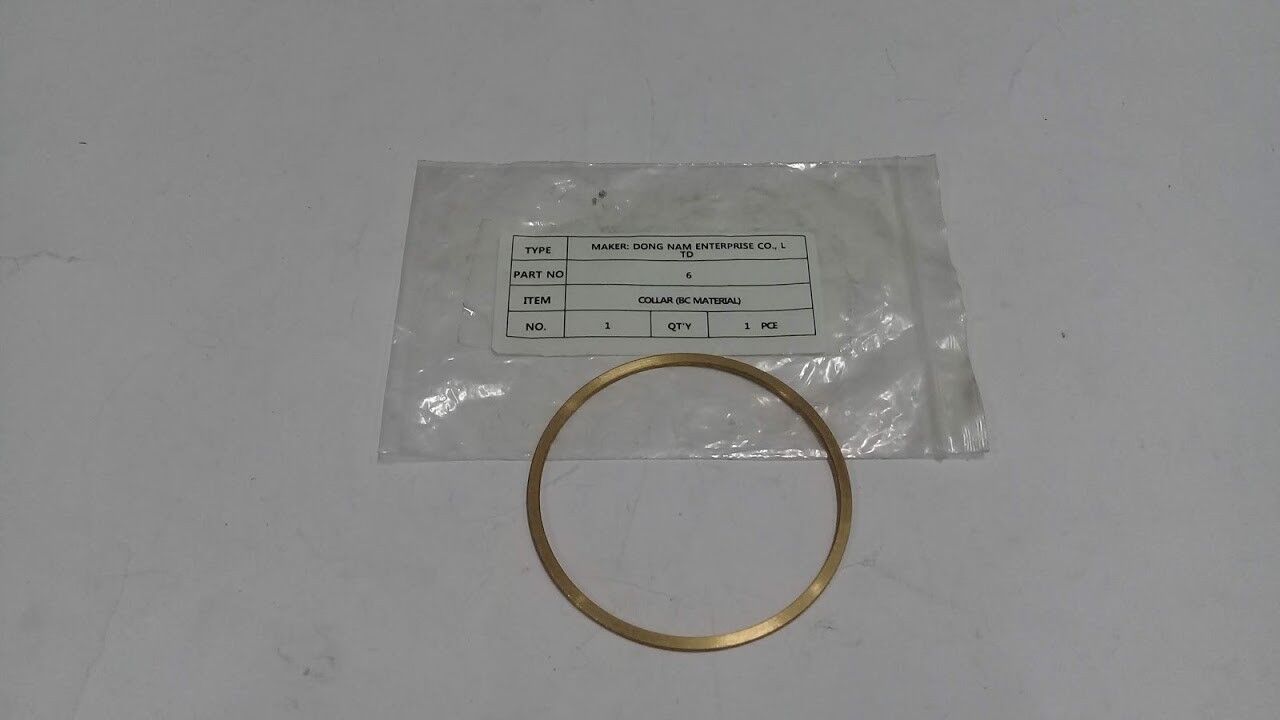 Dongnam Enterprise Co Ltd Part No 6 Collar BC MAterial For Marine Crane Part