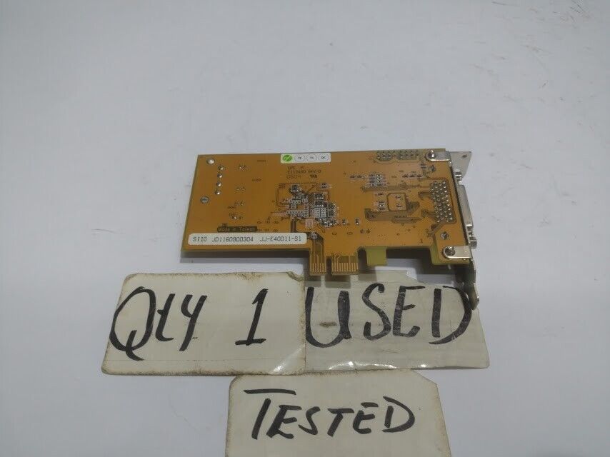 SIIG Cyber Pro PO81-0142X SIIG JJ-E40011-S1 JD1160900304 PCI CARD - Image 10