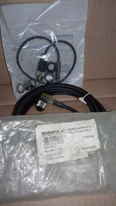 Schunk IN 80/S-M12 Inductive proximity scarf Ter 80SM12