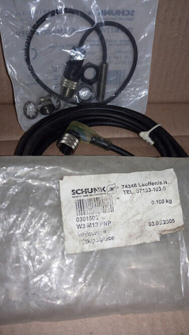 Schunk IN 80/S-M12 Inductive proximity scarf Ter 80SM12 - Image 3