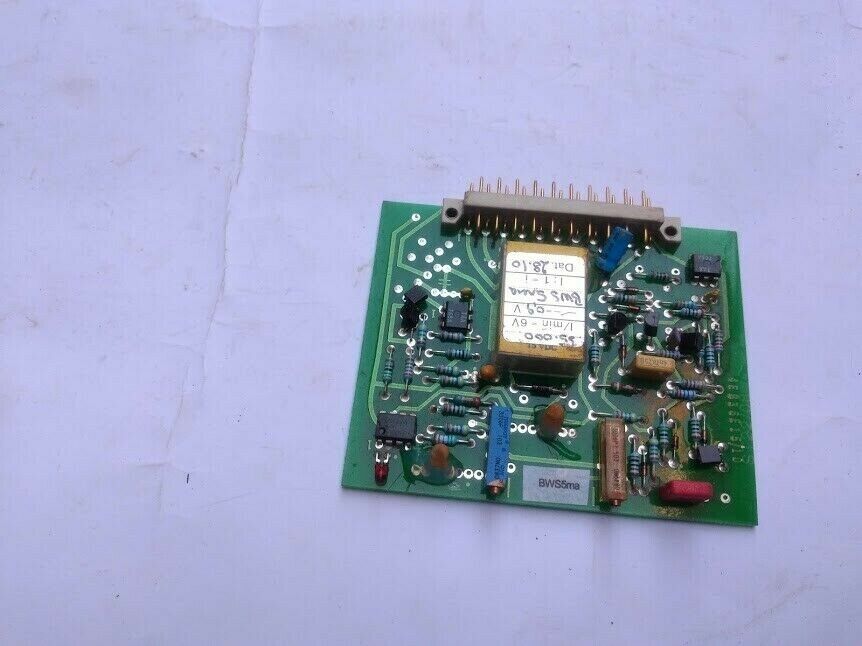 STX Engine Co BWS-5MA Converter Engine RPM Card Ssangyong 6T23LH-4E New