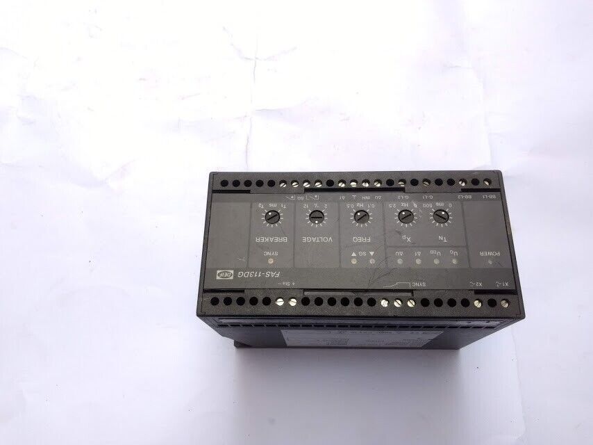 Deif FAS-113DG Generator Set Synchronizer FAS113DG 110VAC - Image 6