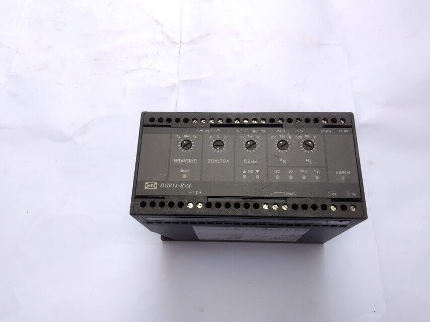 Deif FAS-113DG Generator Set Synchronizer FAS113DG 110VAC - Image 4