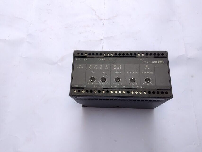 Deif FAS-113DG Generator Set Synchronizer FAS113DG 110VAC - Image 2