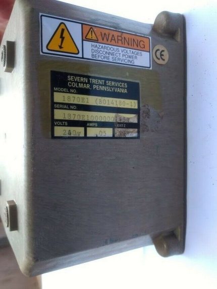 Severn Trent 1870E1 Series 1870E Chlorine Analyzer Board B014180-1 A-1212 Rev. 2