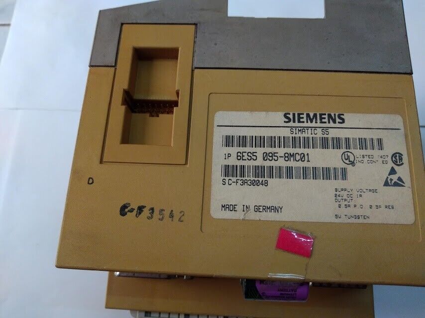 Siemens Simatic S5 6ES5 095-8MC01 Plc Programmable Controller Module 6ES50958MC0 - Image 7