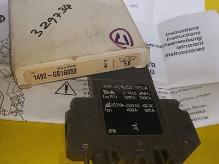Allen-Bradley 1492-GS1G050 Circuit Breaker Ser. A New