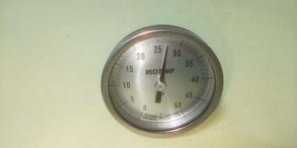Air Compressor Pressure Gauge 0-50