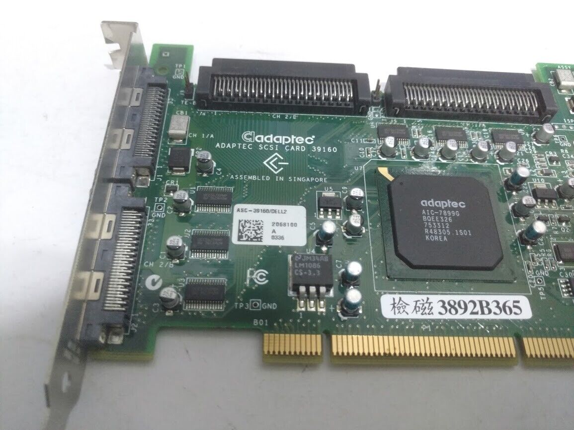 Adaptec ASC-39160/DELL2 Pci X Dual -Channel SCSI Card 39160 - Image 5