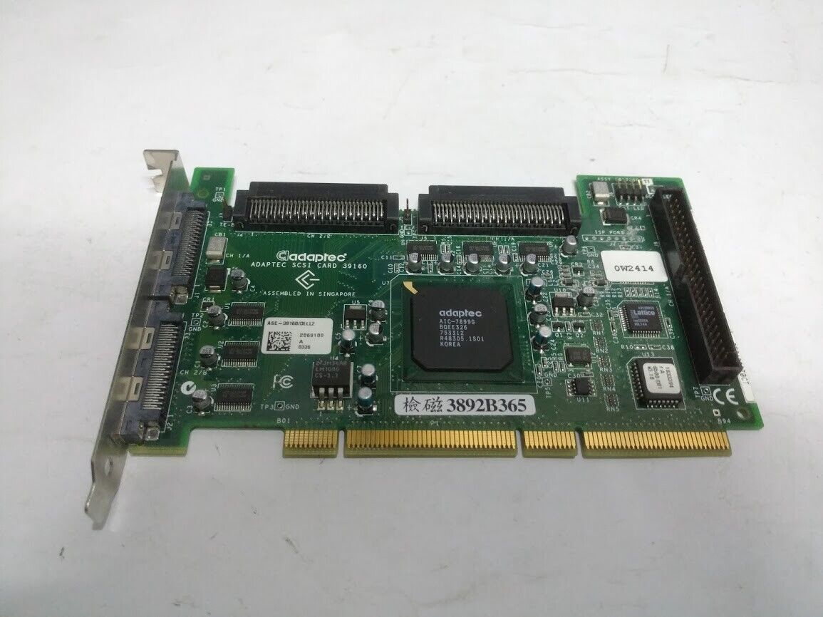 Adaptec ASC-39160/DELL2 Pci X Dual -Channel SCSI Card 39160 - Image 4
