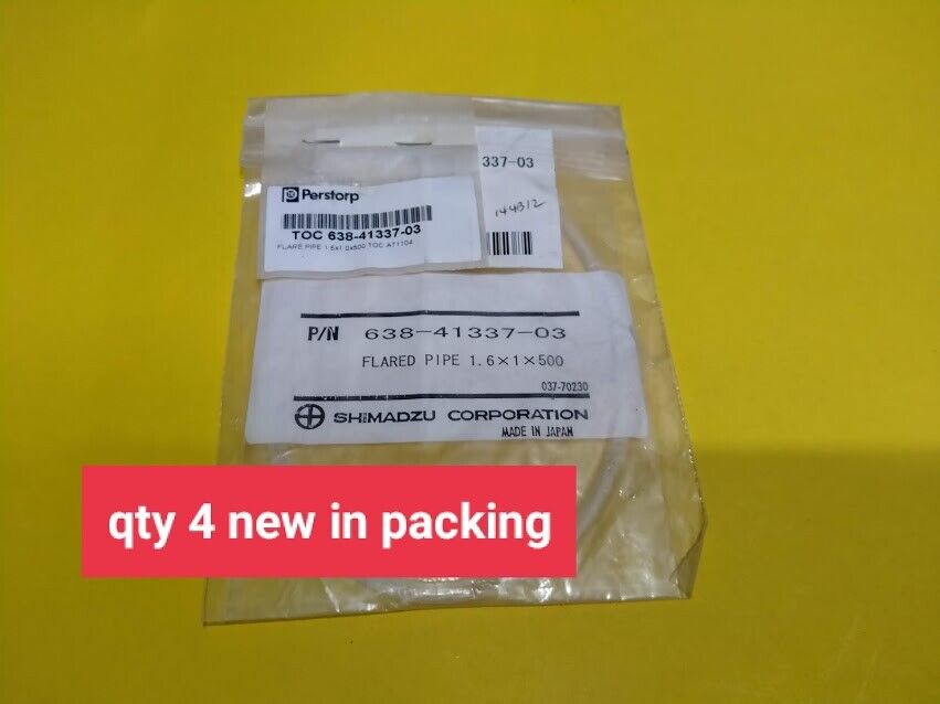 Shimadzu Flared pipe 1.6x1x500 638-41337-03 Total Organic Carbon Analyzer - Image 5
