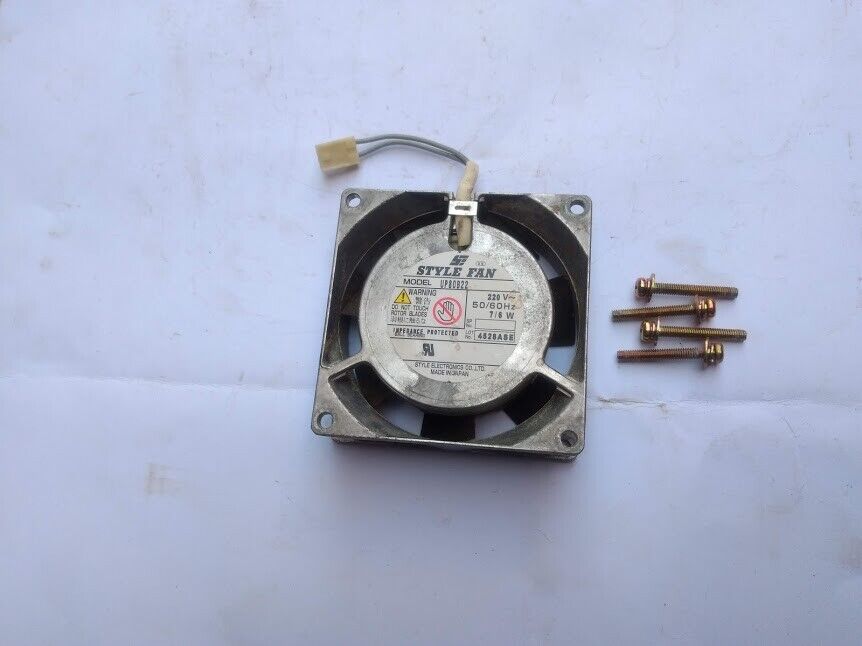 Style Electronic Co Ltd Fan UP80B22 220V 50/60Hz 7/6W UP80B22