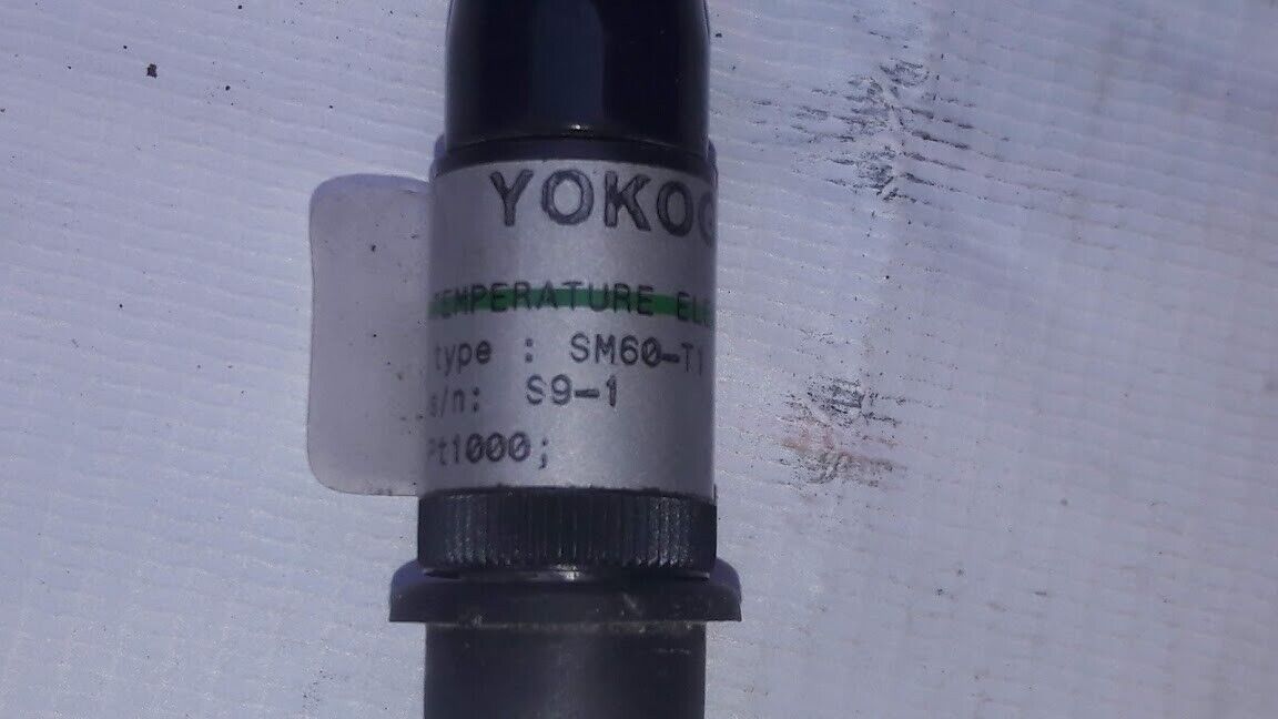 New Yokogawa Electric Corporation SM60-T1 Temperature Electrode Sensor Pt1000 - Image 3